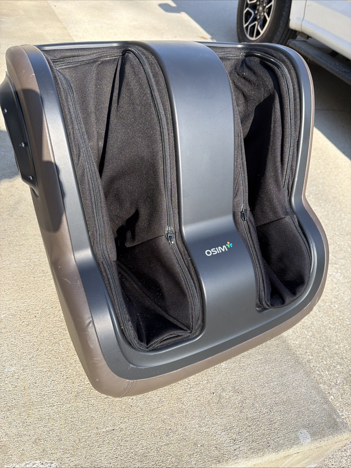 Osim OS-322 uSqueeze App Leg Massager 120V Portable Tested Working Soothe Pulse