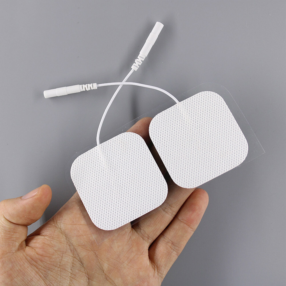 30Pcs TENS Electrode Pads EMS Replacement Unit 5x5CM Muscle Stimulator BULK