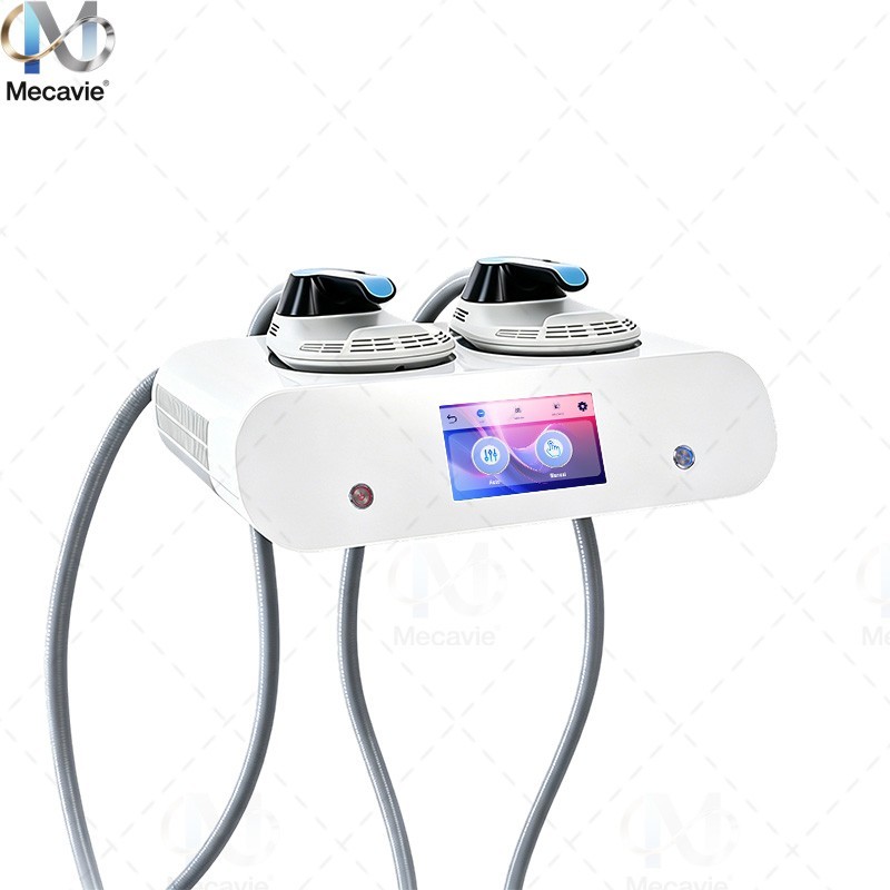 6500W 2 Handles Body Sculpting Muscle Building Fat Reduction Salon Machine