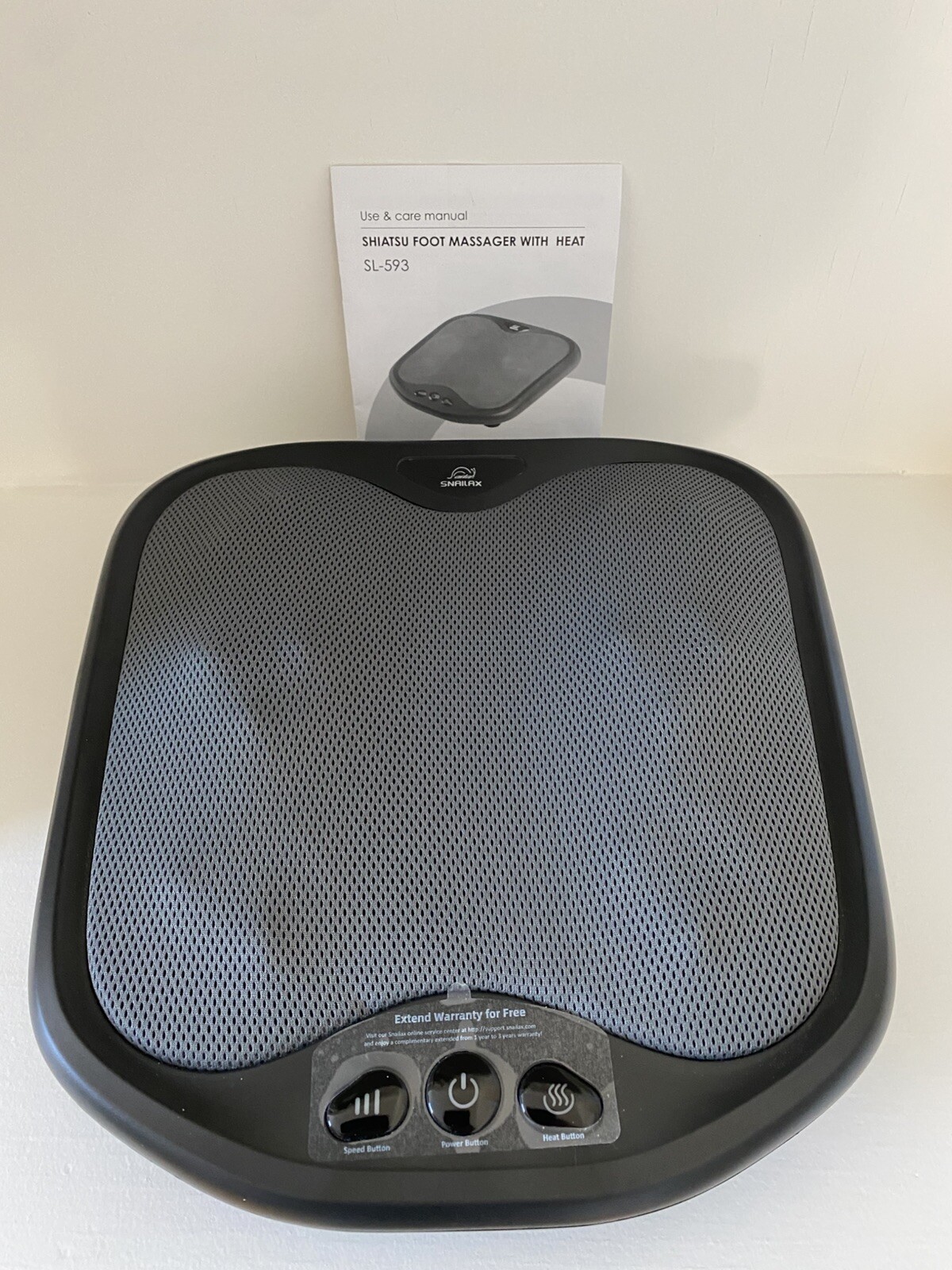 Snailax SHIATSU foot massager with heat SL – 593