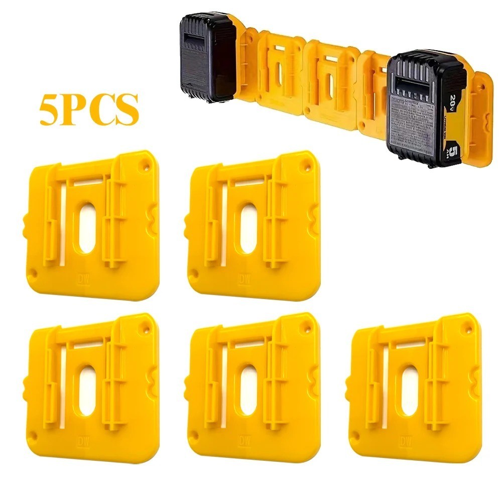 Battery Holder Mount Dock for 14.4V-18V Battery Compatible with DCB200（No Batter