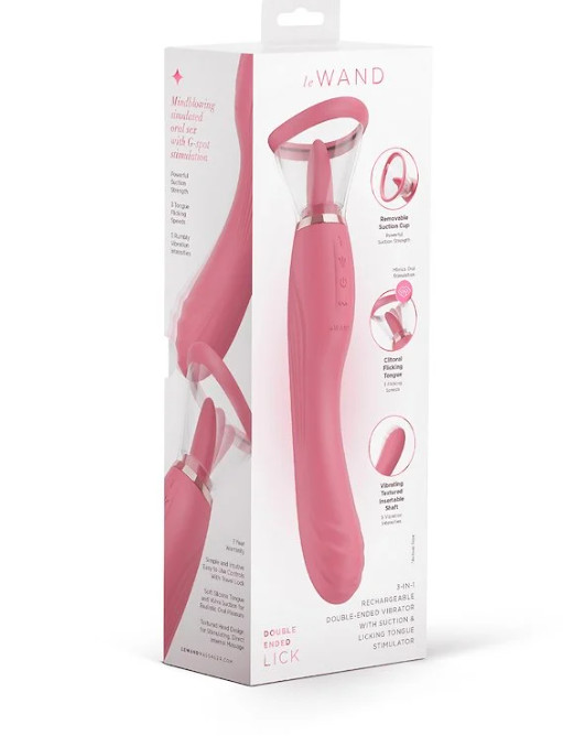 Le Wand Lick Dual Motor Body Massager