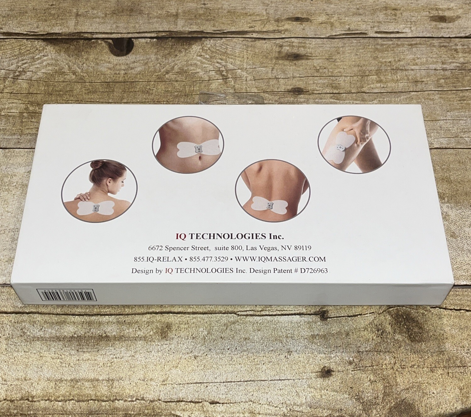 IQ Technologies Cordless Butterfly Massager NEW