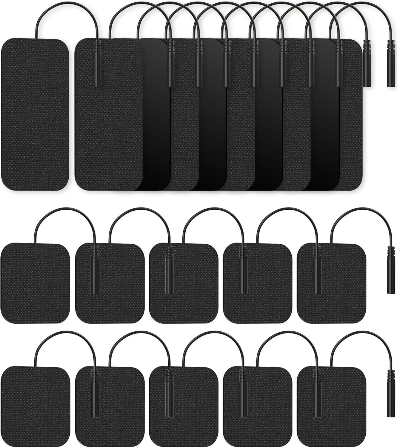 TENS Unit Replacement Pads, Reusable Self-Adhesive Electrodes Pads 20 Pac