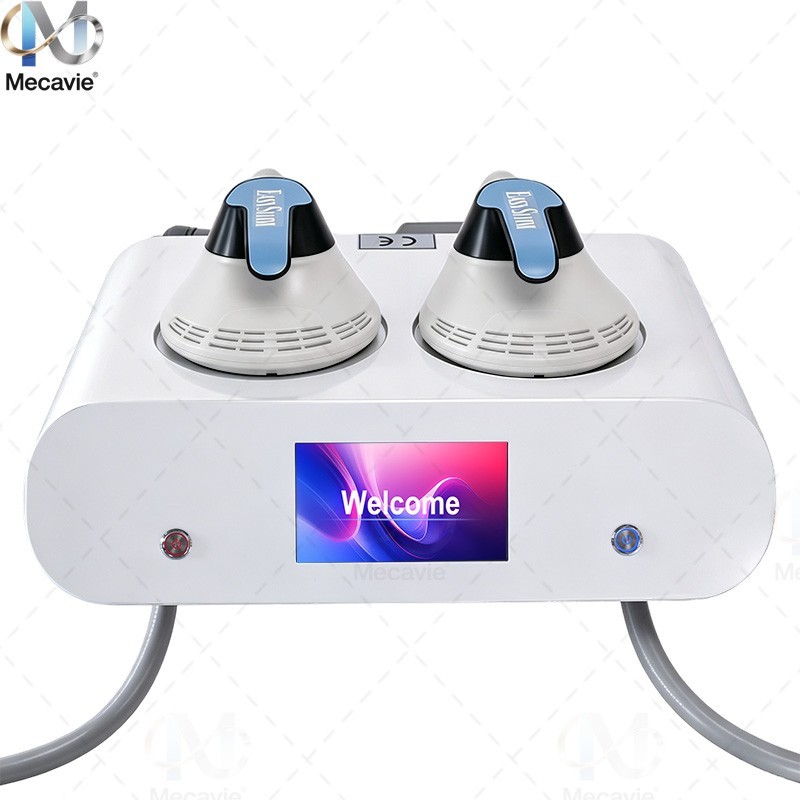 6500W 2 Handles Body Sculpting Muscle Building Fat Reduction Salon Machine