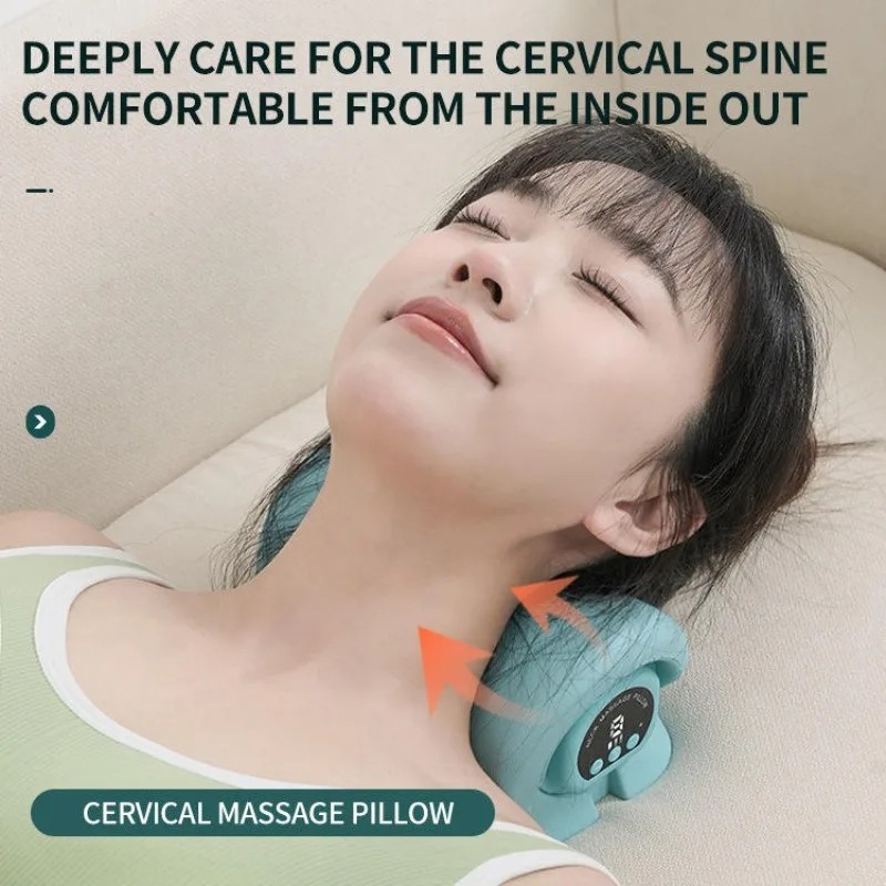 Neck Massager Deep Tissue Massage with Heating and Vibration Shoulder US UK