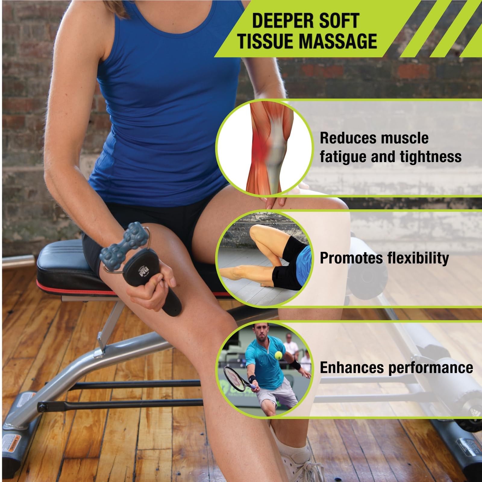 RM Extreme Mini Roller, Portable Roller, Deep Tissue Massage, Muscle Relief, …