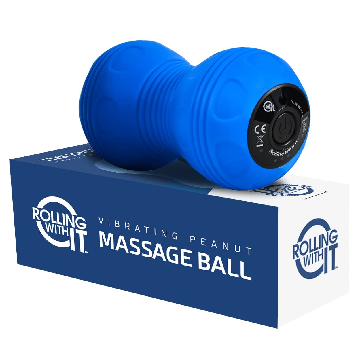 Rolling With It Vibrating Peanut Massage Ball – Deep Tissue Trigger Point