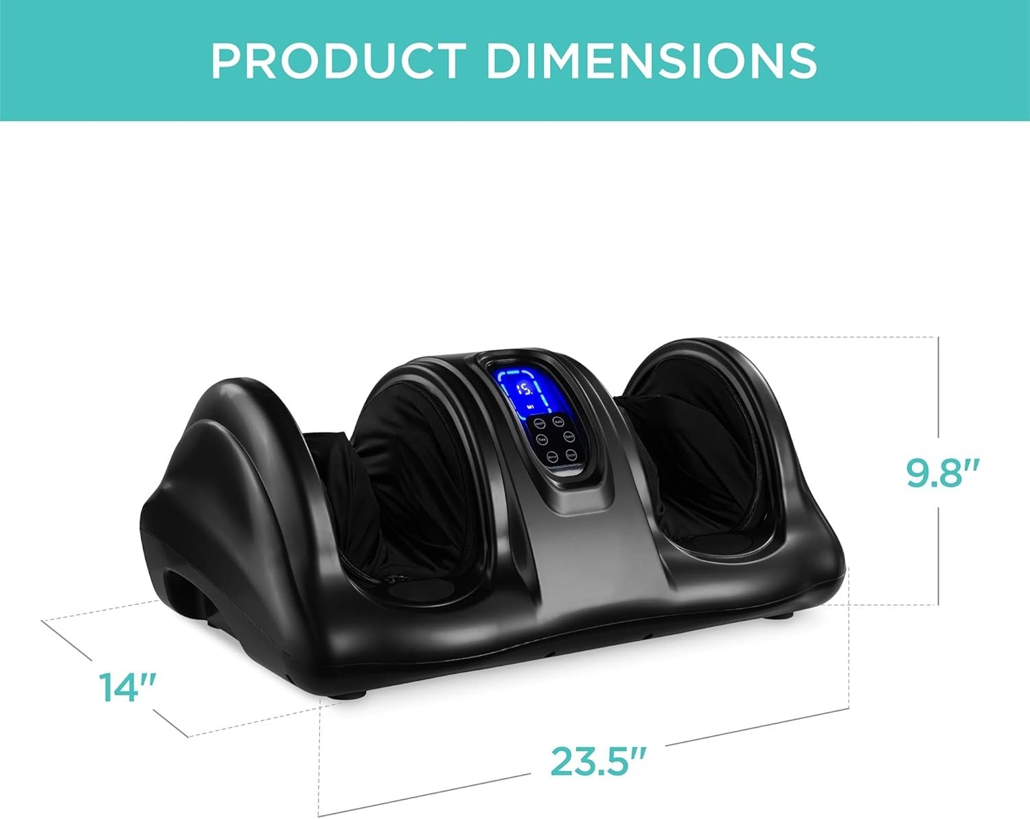 Shiatsu Foot Massager for Pain Relief, Plantar Fasciitis, Neuropathy, Blood Circ