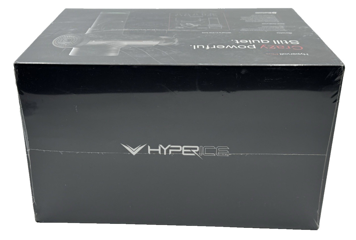 Hyperice Hypervolt Plus Percussion Massage Gun Bluetooth 5 Heads Black 24V