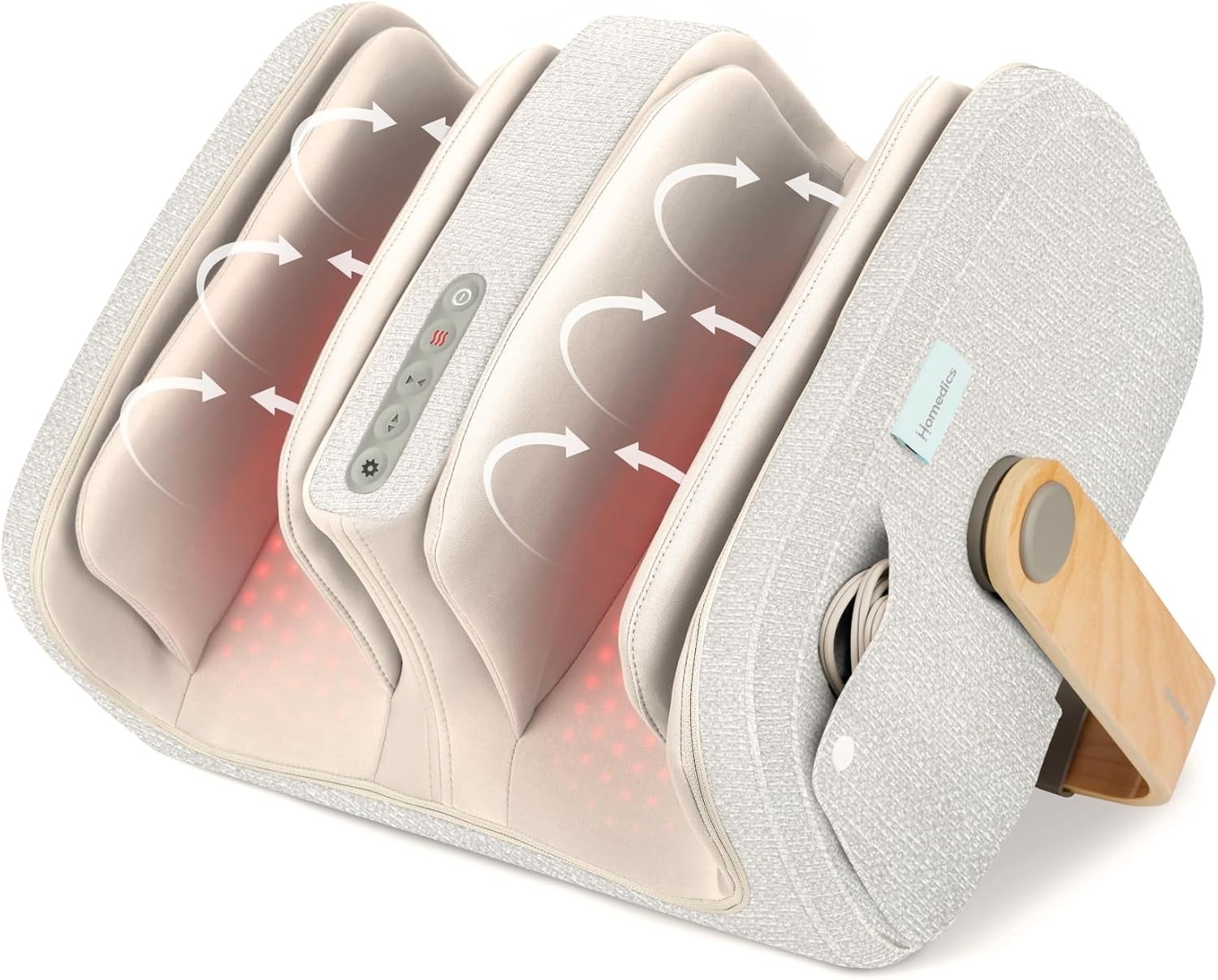 Homedics Foot Calf Massager with Heat Shiatsu