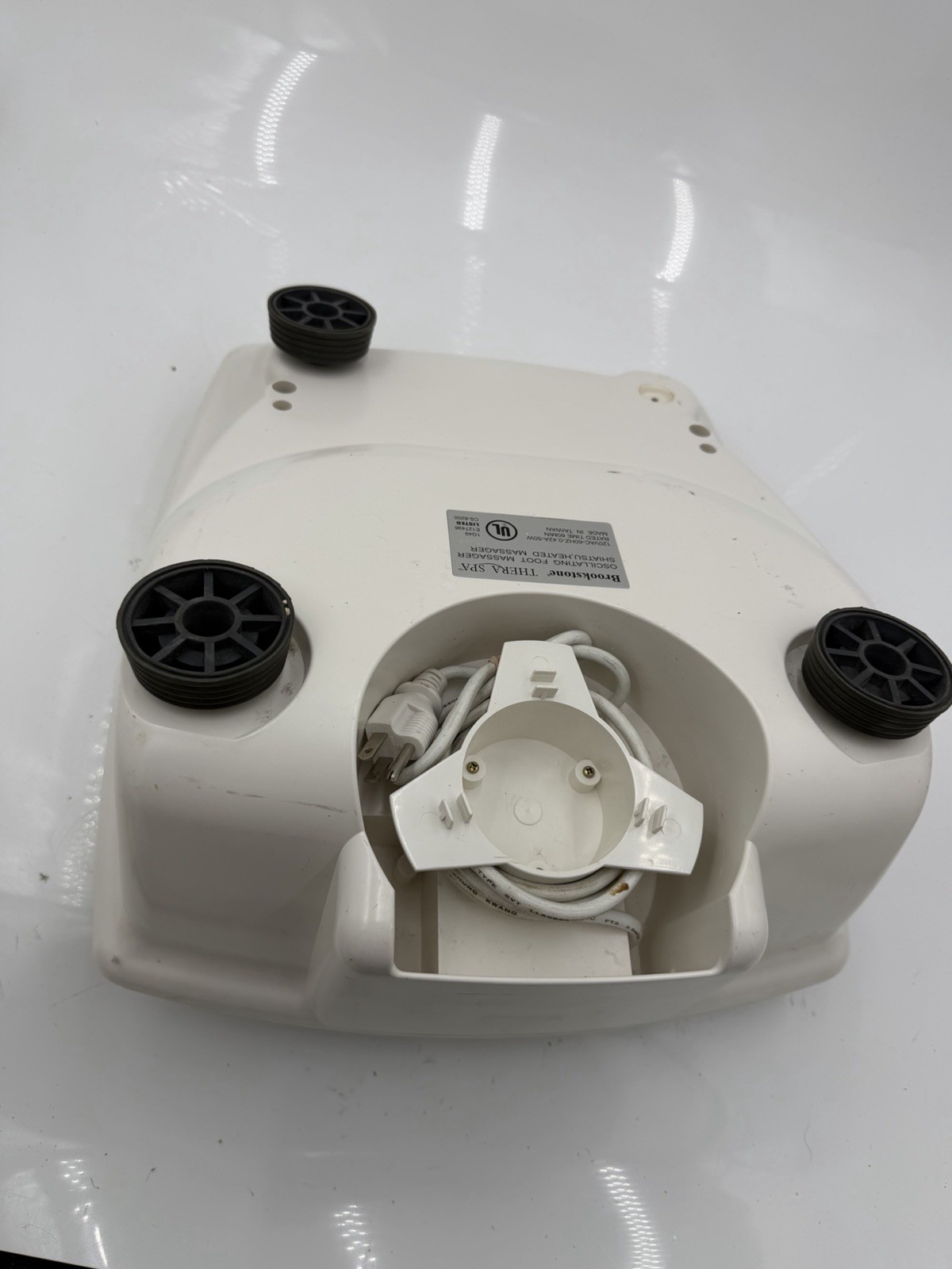 🔥Brookstone Thera Spa Foot Massager CS-6200 Oscillating Vibrating Shiatsu Heat