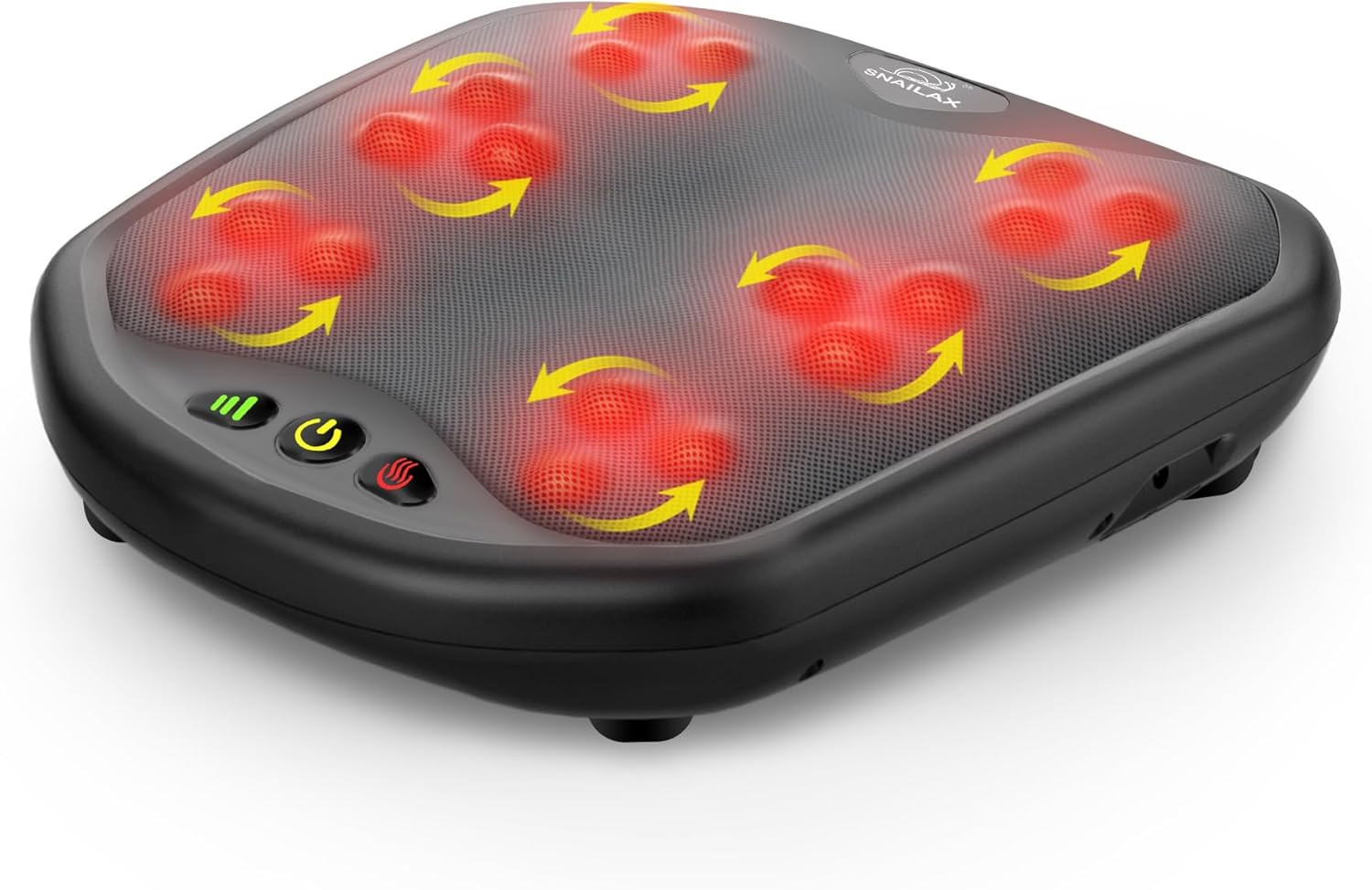Shiatsu Foot Massager with Heat, Deep Kneading for Plantar Fasciitis & Pain