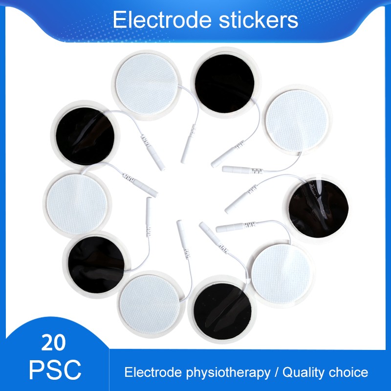 36PCS Round Therapeutic Electrode Pads Non-woven Massage Patches Massage Sticker