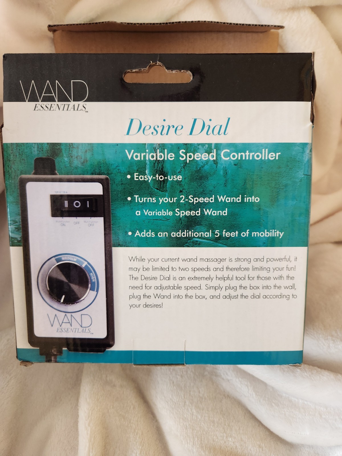 Wand Essentials Desire Dial Variable Speed Controller