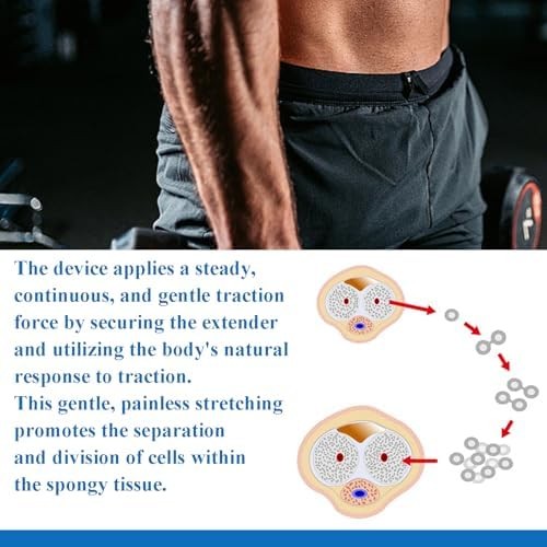 Upgraded Third-Generation Male Extender, Physical Stretching Device Trainer, Adj