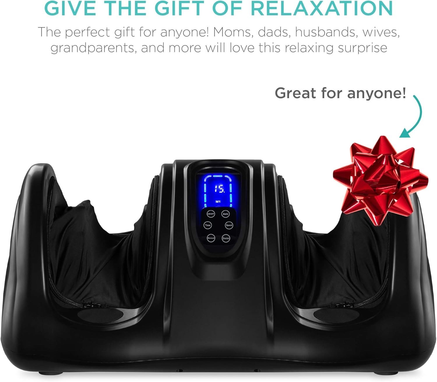 Shiatsu Foot Massager for Pain Relief, Plantar Fasciitis, Neuropathy, Blood Circ