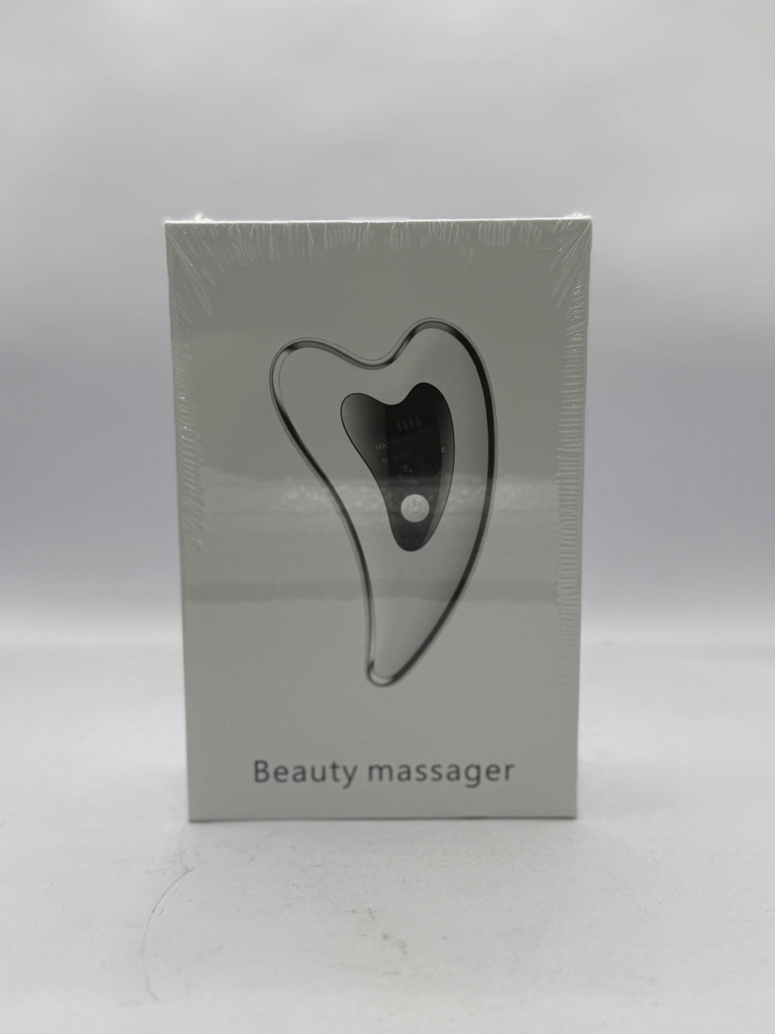 Heated Vibrating Face Massager MSH-205 Red Blue Light for Face Neck Jawline