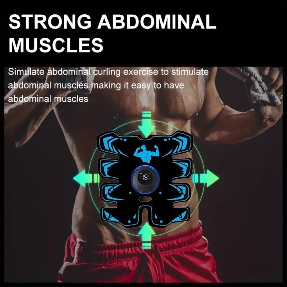 New USB Rechargeable EMS Muscle Stimulator ABS Arm 3 IN 1 Trainer Smart Wireless