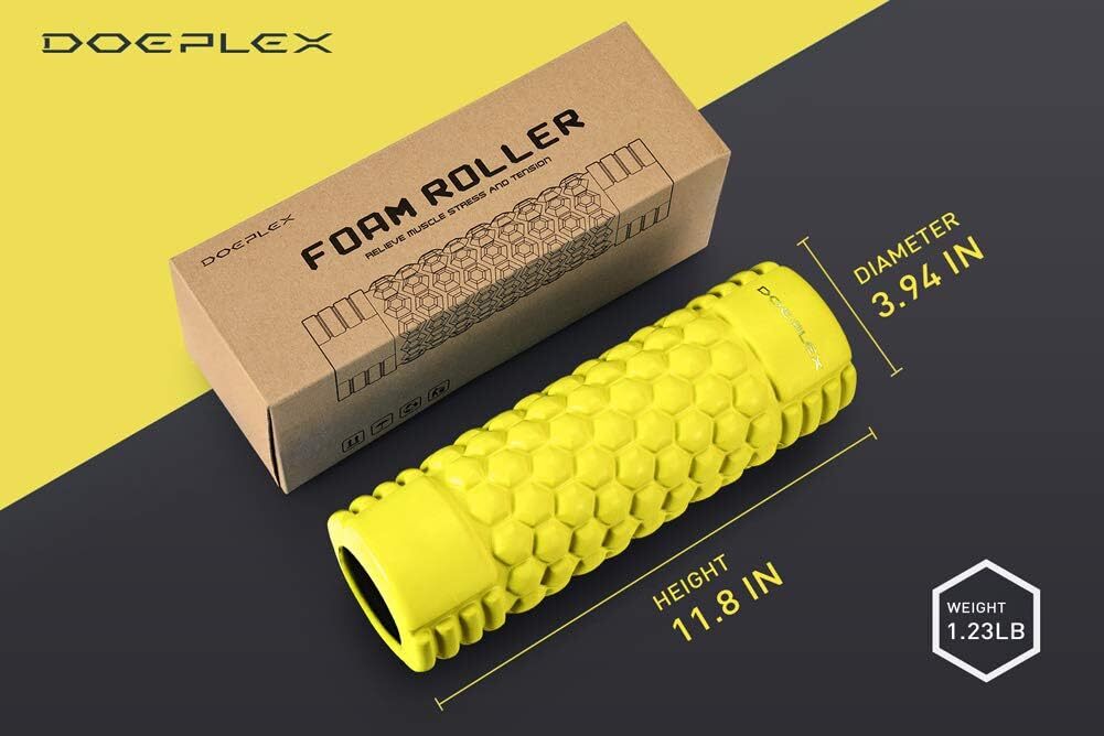 Doeplex Foam Roller Massager Flexibility Muscle Massage Health Beauty Body Care
