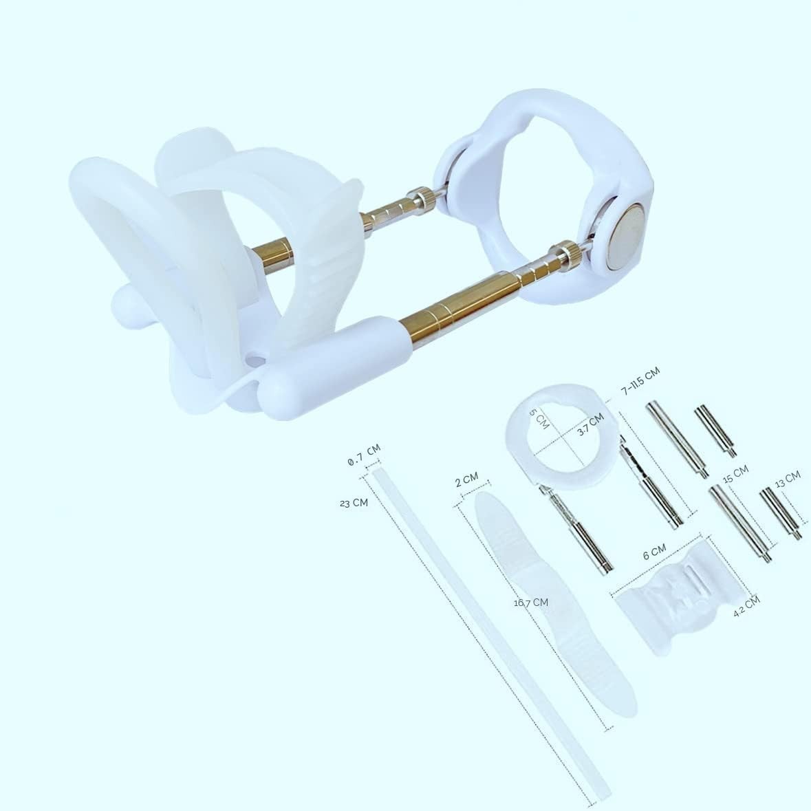 Penile Traction Device Penile Enlargement Stretcher Exercise Kit Male Enhance…