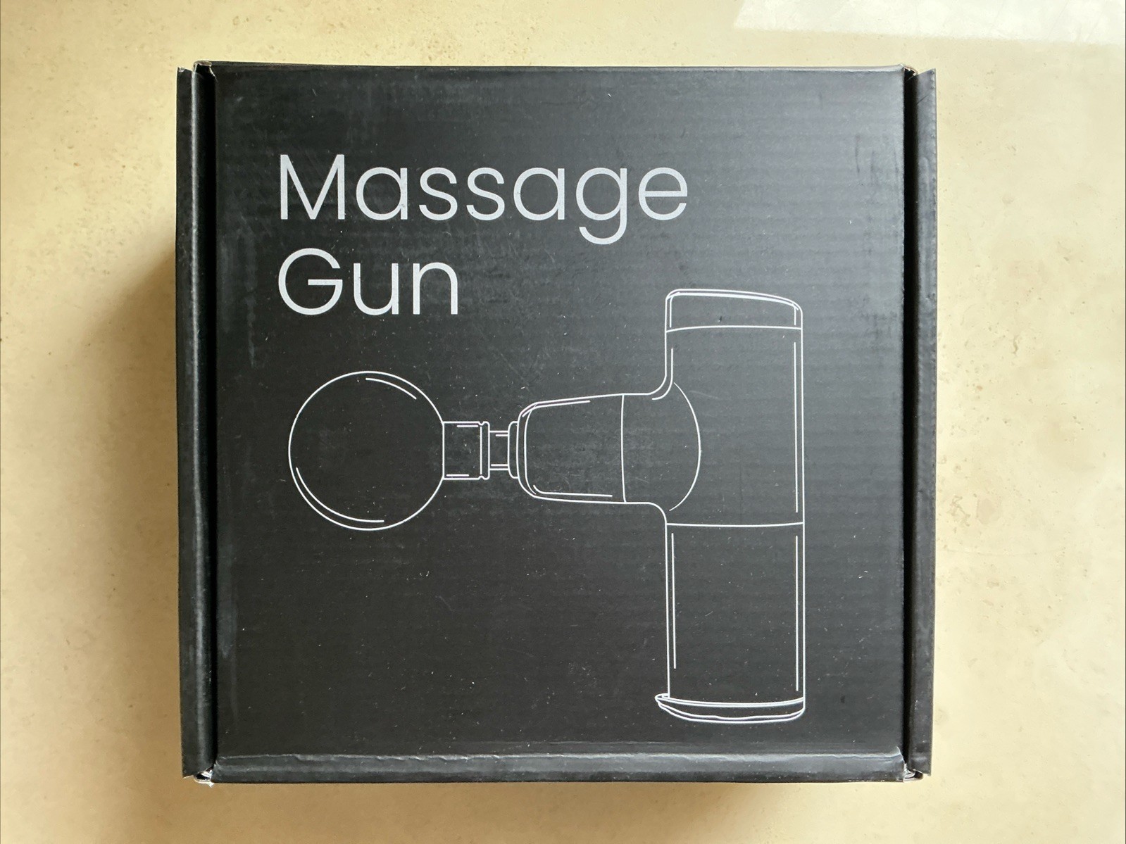 Mini.I Fascial Massage Gun with 4 Interchangeable Heads ~ NEW ~ FREE SHIP