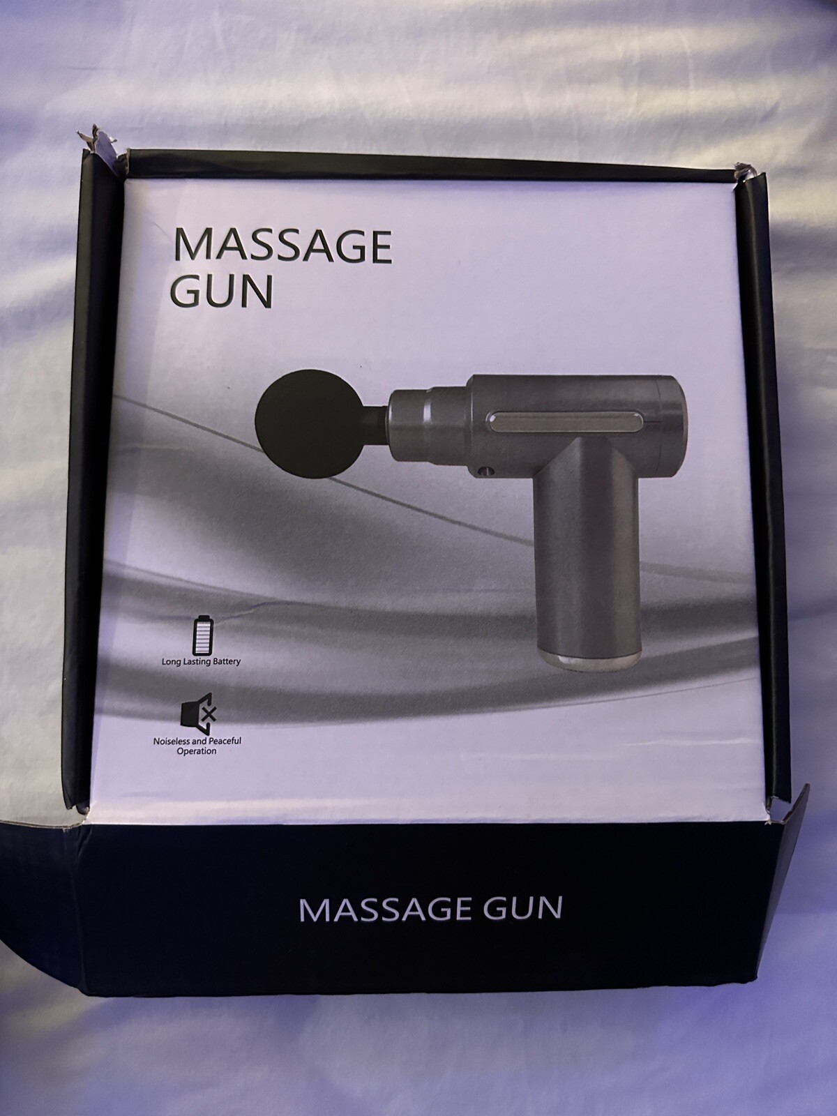 1pc Massage Gun, Deep Tissue Muscle Percussion Massager, High Torque Powered!
