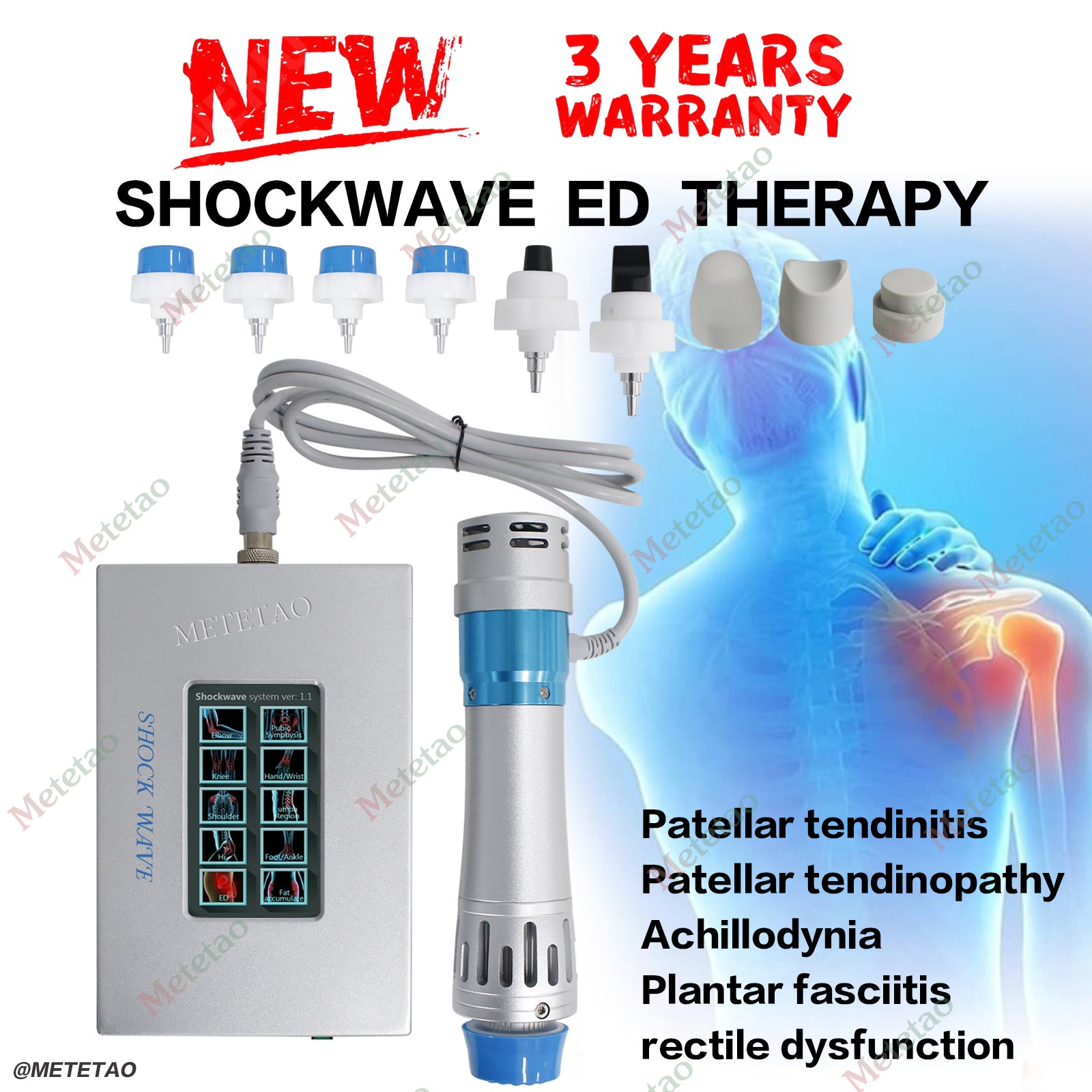 Shockwave Therapy Machine ED Relief Muscle Pain Erectile Dysfunction Treatment