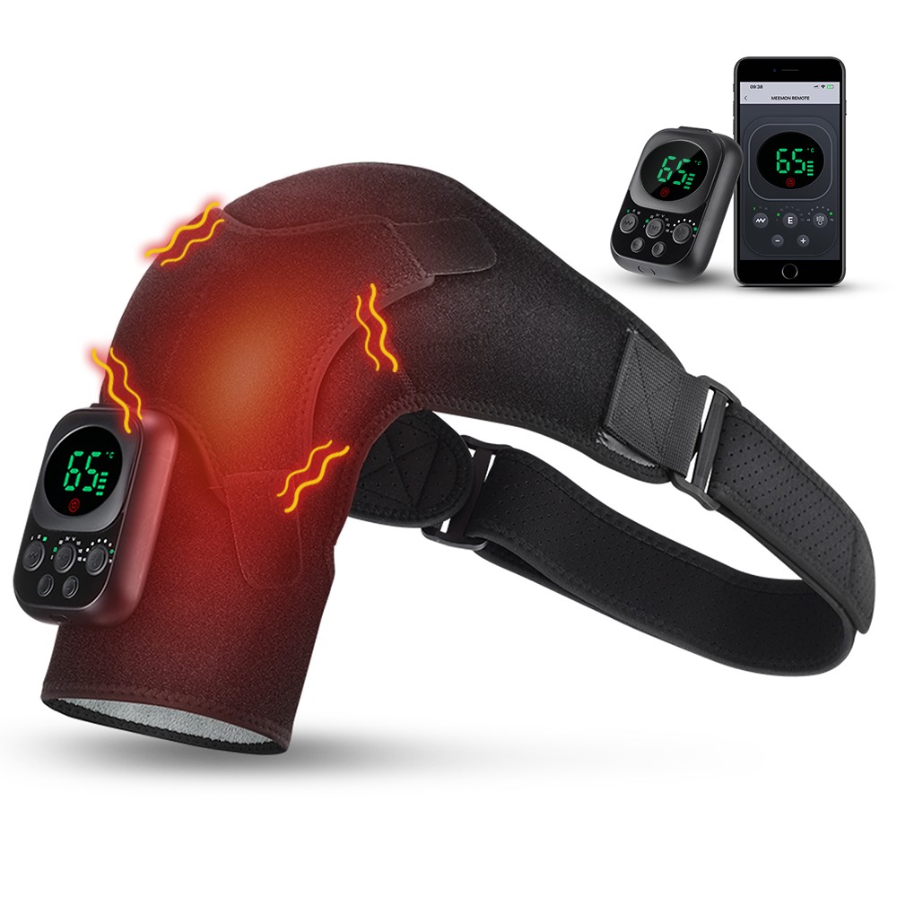 APP Control Electric Heating Vibration Massager For Shoulder Knee Pain Relief