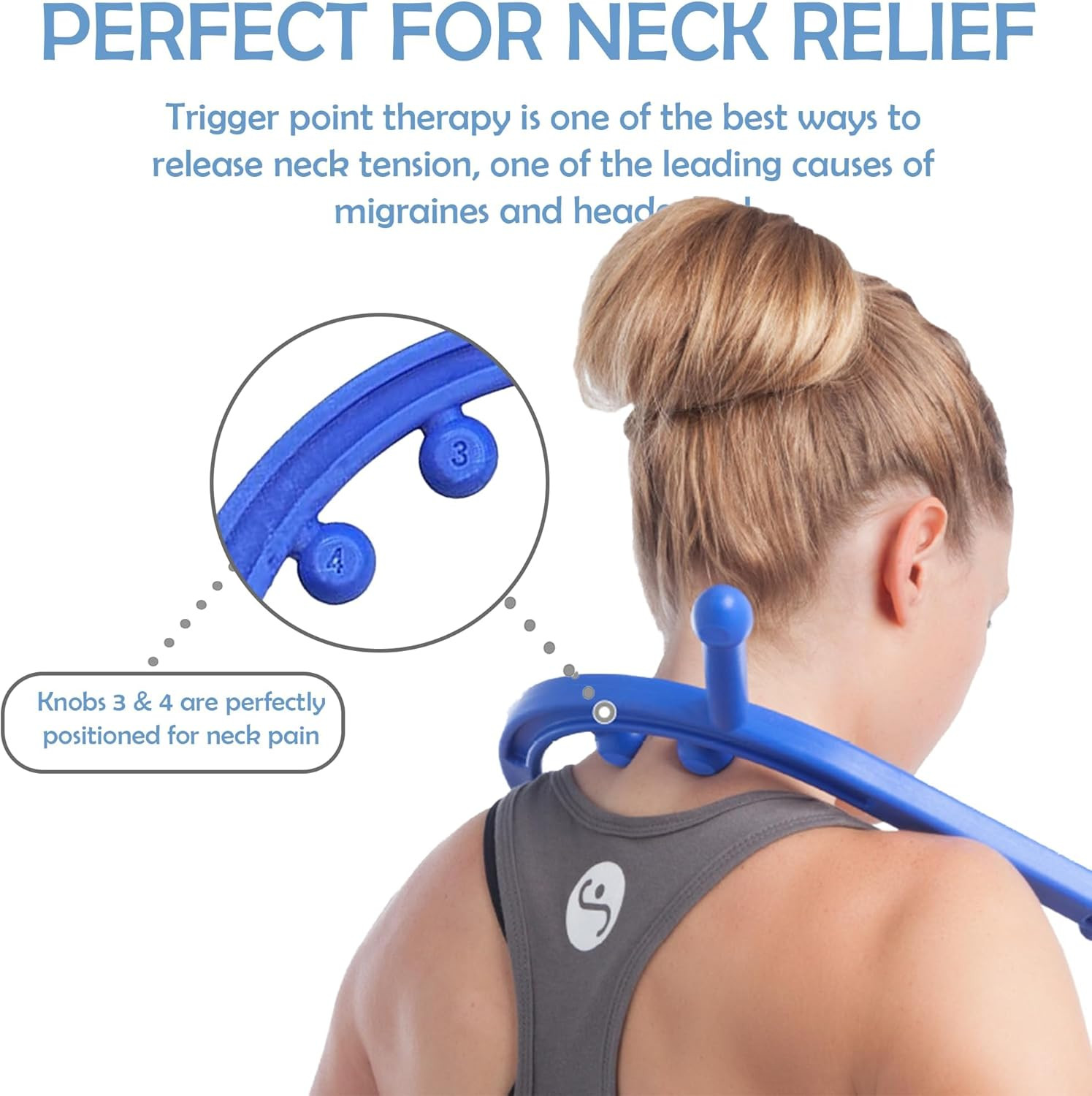 Body Back Buddy Classic USA Made FSA Eligible Handheld Full Body Massage Cane Tr