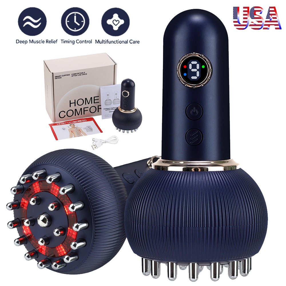 Body Sculpting Lymphatic Machine Meridian Brush Anti Cellulite Massage 1200mAh