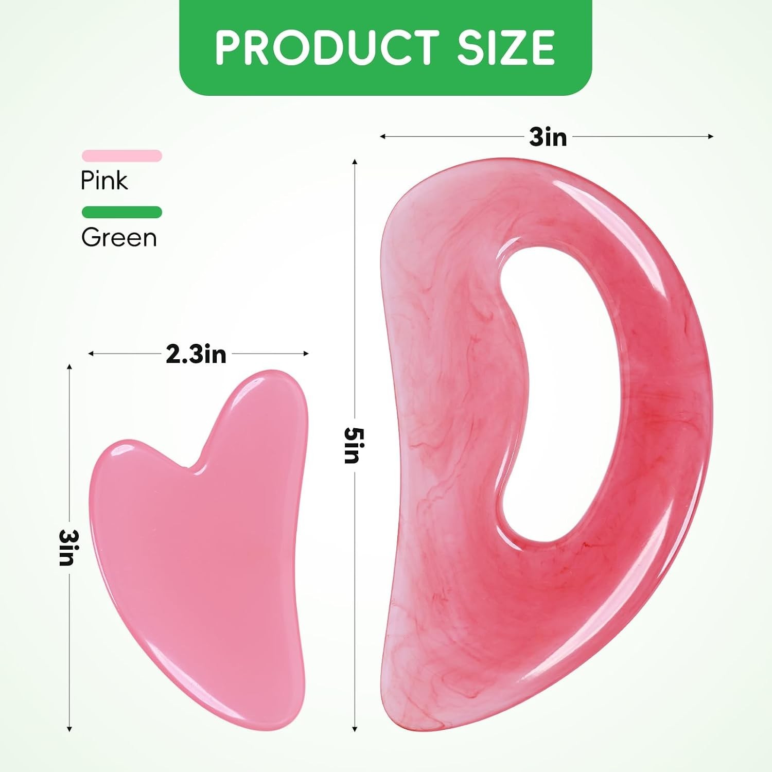 Body Gua Sha Tool Cellulite Guasha Tool for Body Body Massage Tools Natural R…