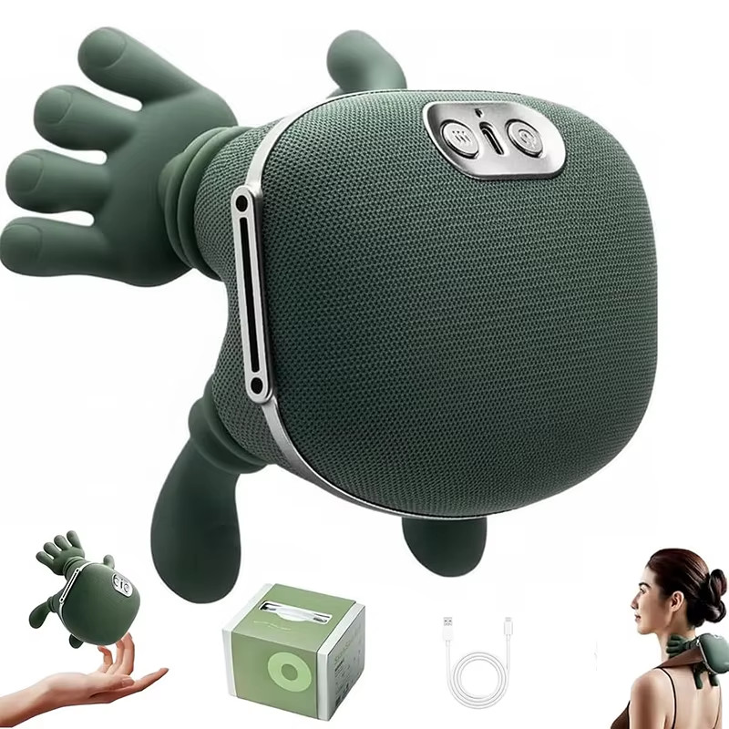 2026 Bionic Neck Shoulder Massager N7 Kneading Massager Shawl 3-Level Modes Neck