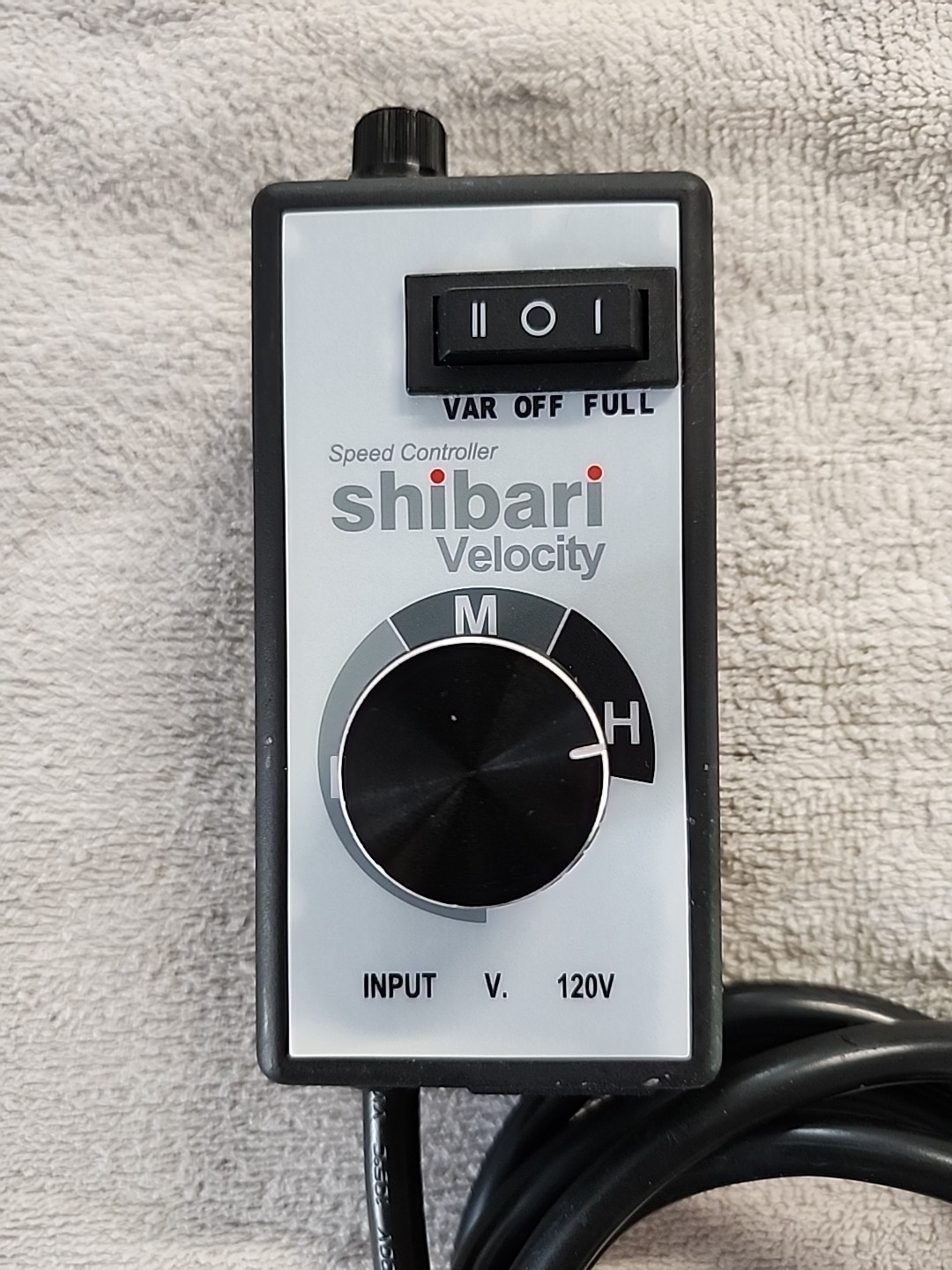 Shibari Velocity Variable Speed Controller 120v For Shibari Wand- Used
