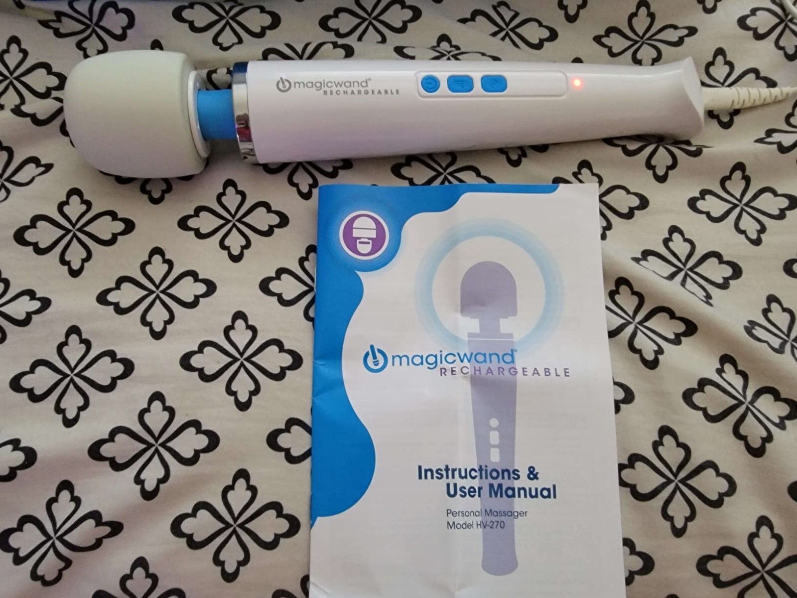 Hitachi Rechargeable Magic Wand Silicone Full Body Personal Massage Massager US
