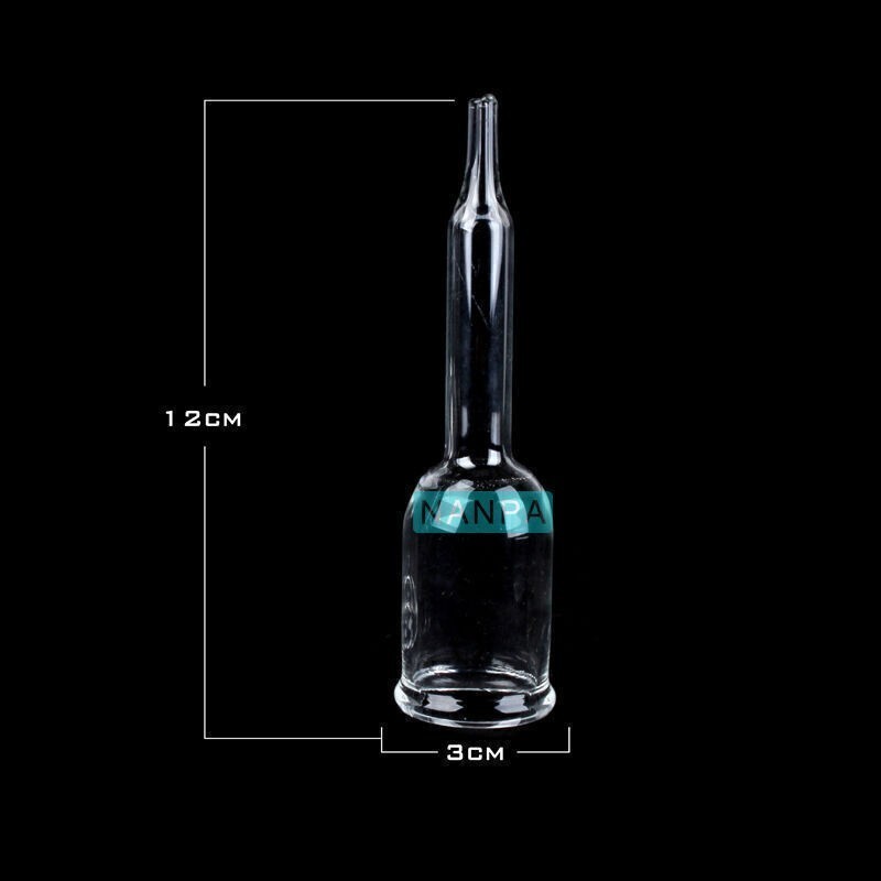 3PCS Vacuum Replace Attachment Cupping Glass Cup For The Breast Beauty Machine