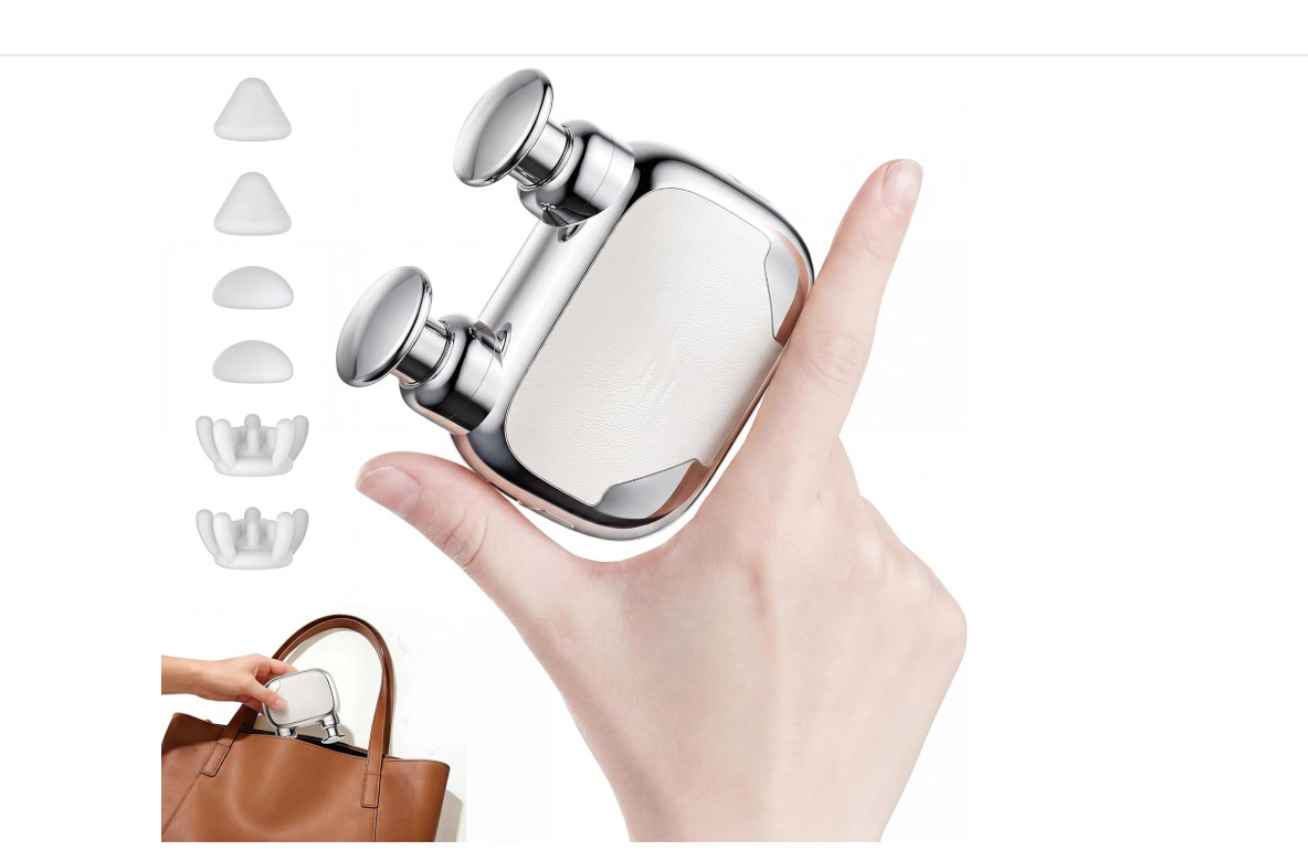 Double Head Mini Massage Gun, Portable Massage Gun Deep Tissue, Rechargeable