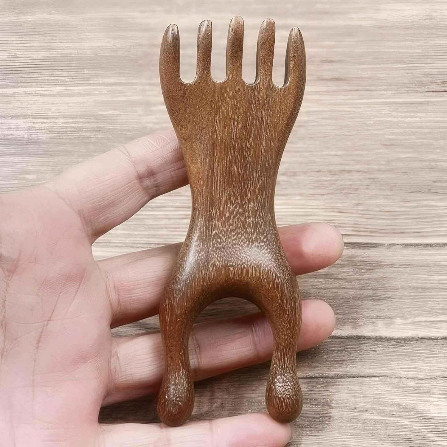 Sandalwood Scalp Massage Comb, Nose Guasha Tool, Facial Wood Gua Sha Tool, Wo…