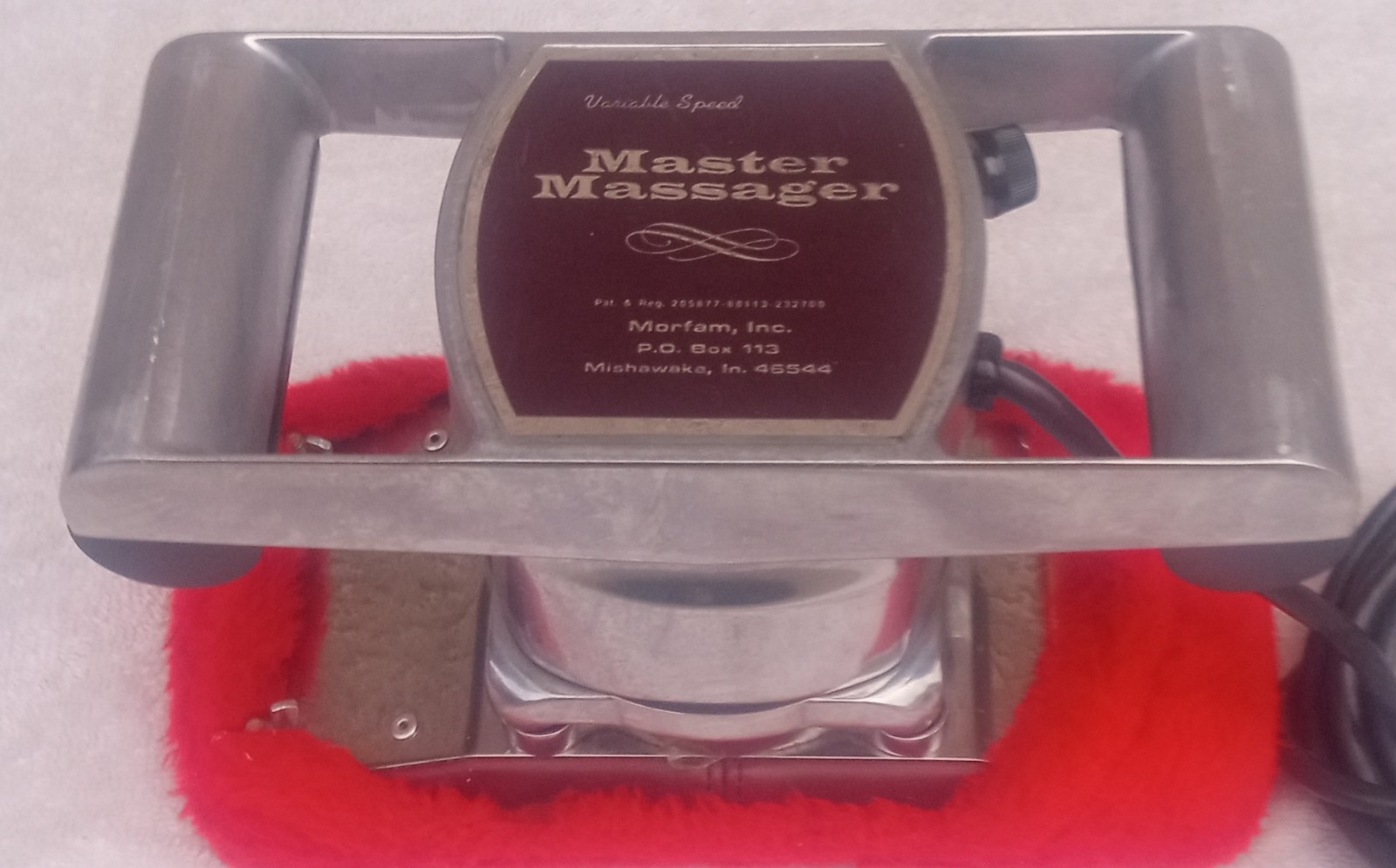 MORFAM Master Massager M73-625A Variable Speed «Works Great Nice Condition»