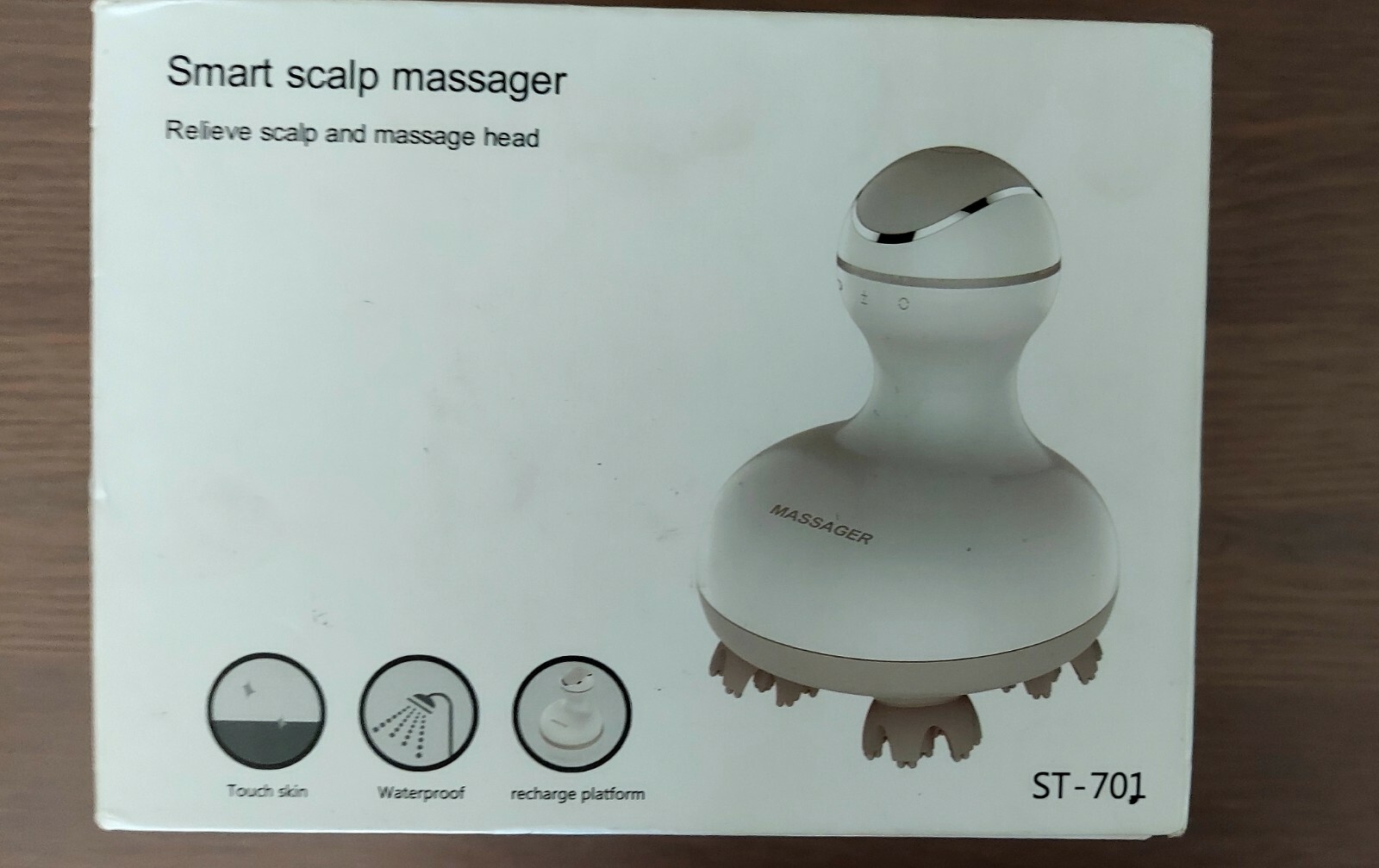 Smart Scalp Massager new waterproof rechargeable tested