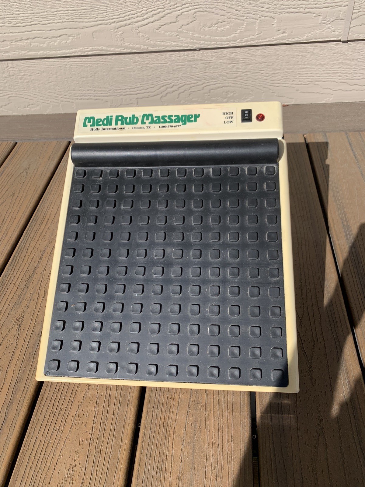 Medi-Rub Massager Therapeutic Foot Massager 2-Speed Tested