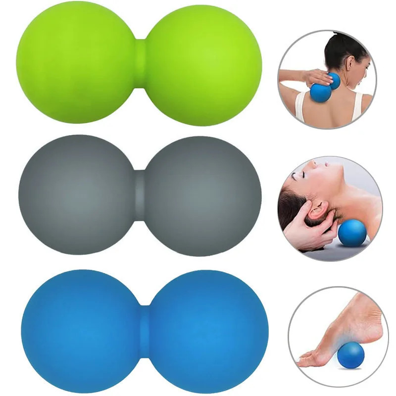 Massage Ball – Dual Lacrosse Tool for Deep Tissue Myofascial Relief