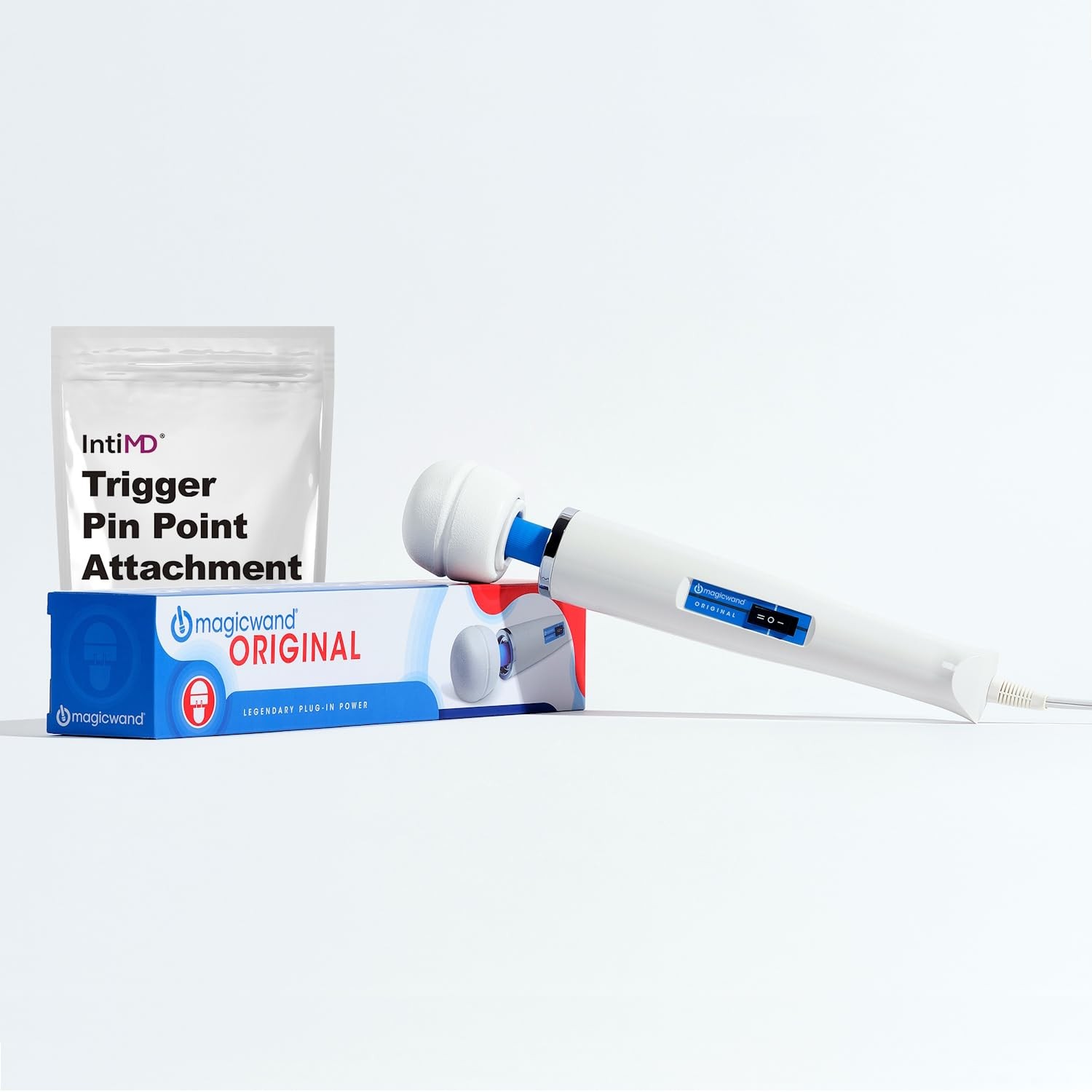 Authentic Magic Wand Original Massager – 1 Count (Pack of 1), White