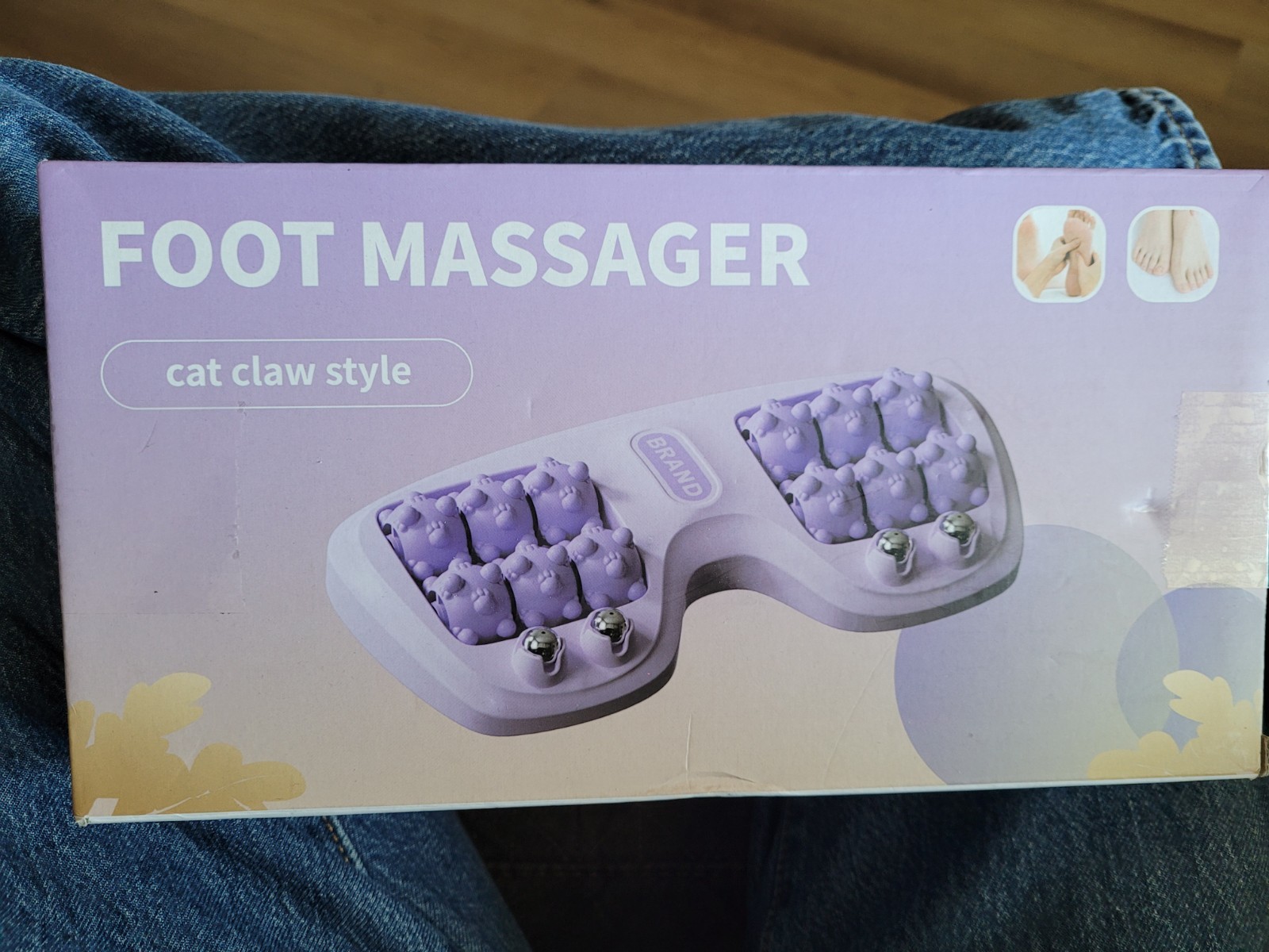 Foot Massager Cat Claw Style Free Shipping Lower 48 States