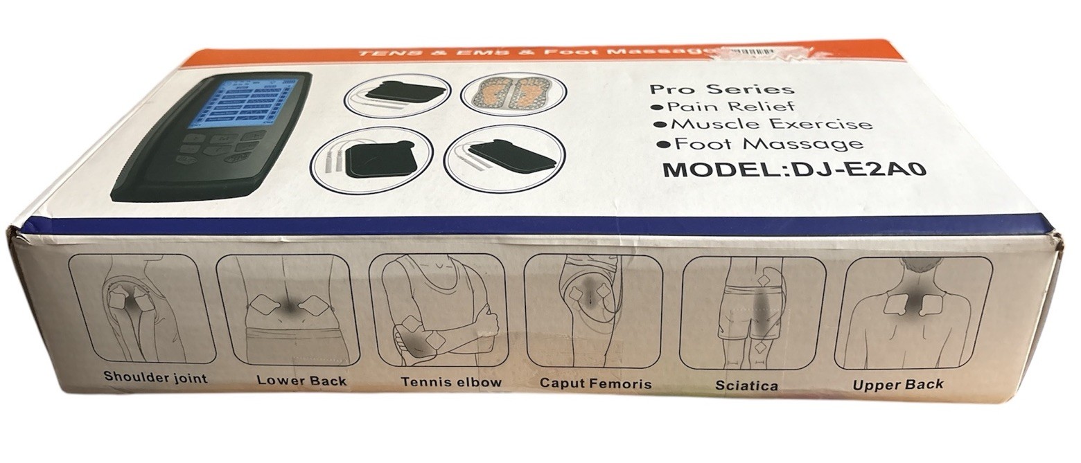 TENS & EMS & Foot Massage – Muscle Exercise. Multifuncti…(model DJ-E2A0)