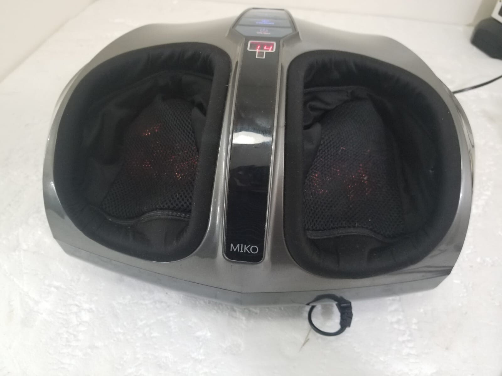 Miko Shiatsu Foot Massager Deep-Kneading, Multi-Level Settings, And Heat
