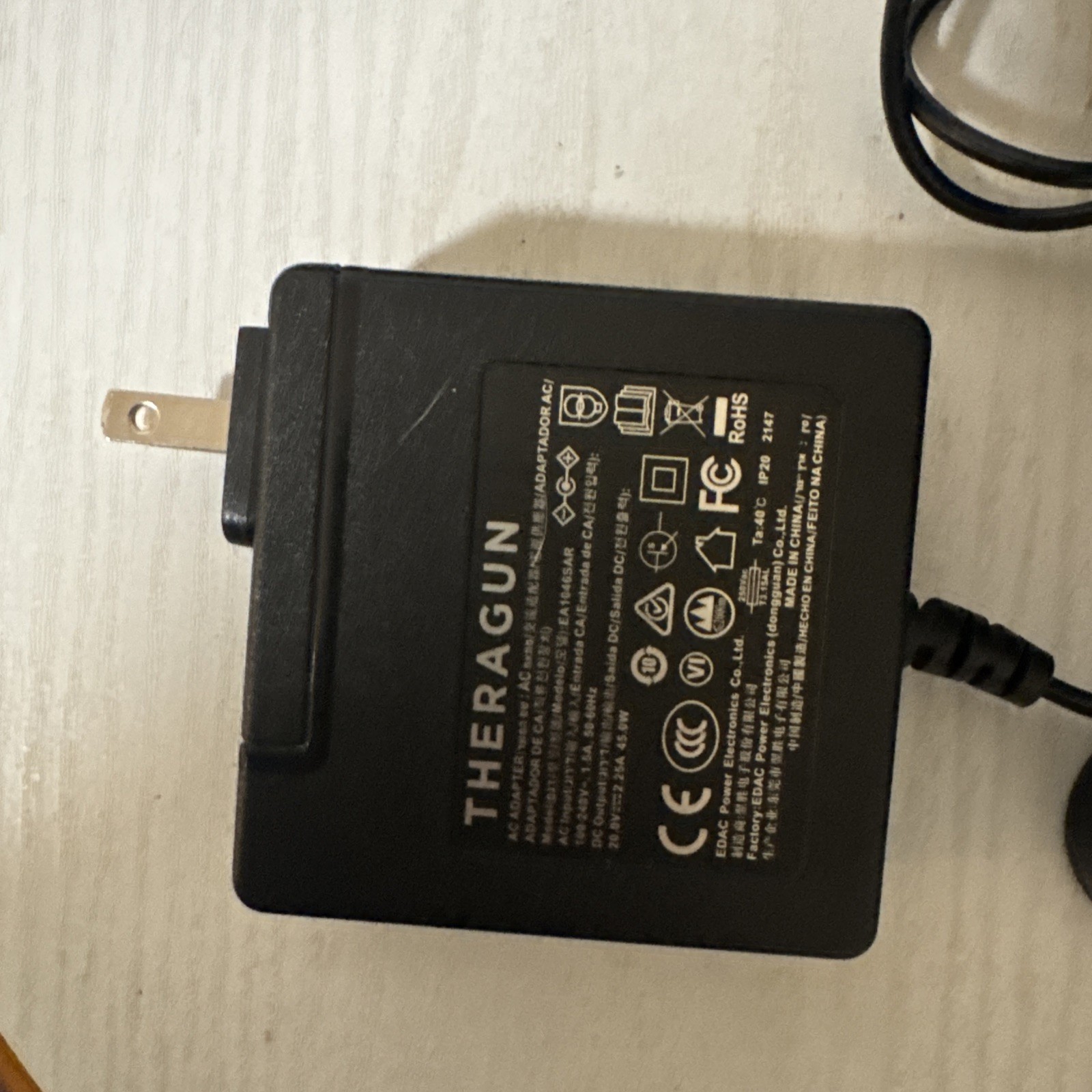 Theragun Elite Charging Stand, Case Charger & 5 Attachment Heads (no massage gun