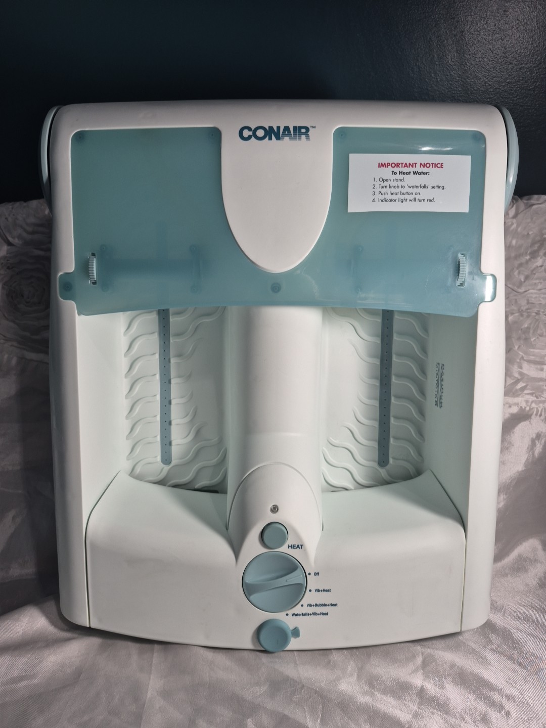 ConAir Body Benefits The Ultra Massaging Heated Foot Spa FB2