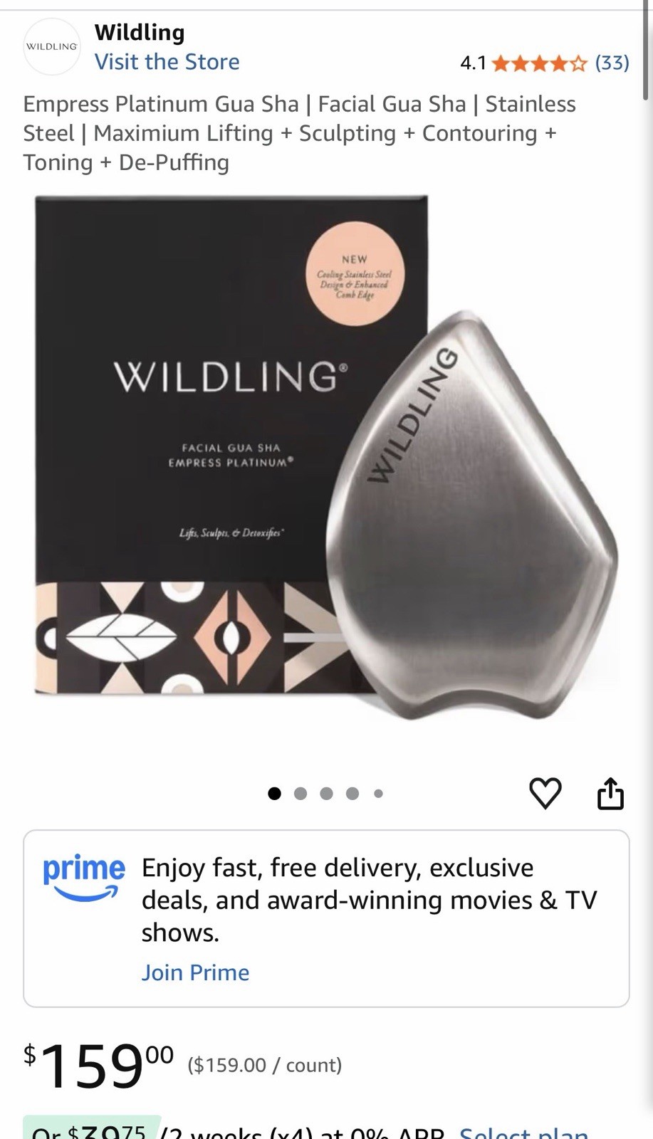 New Empress Facial Gua Sha Stainless Steel Sculpting Contouring Toning $159