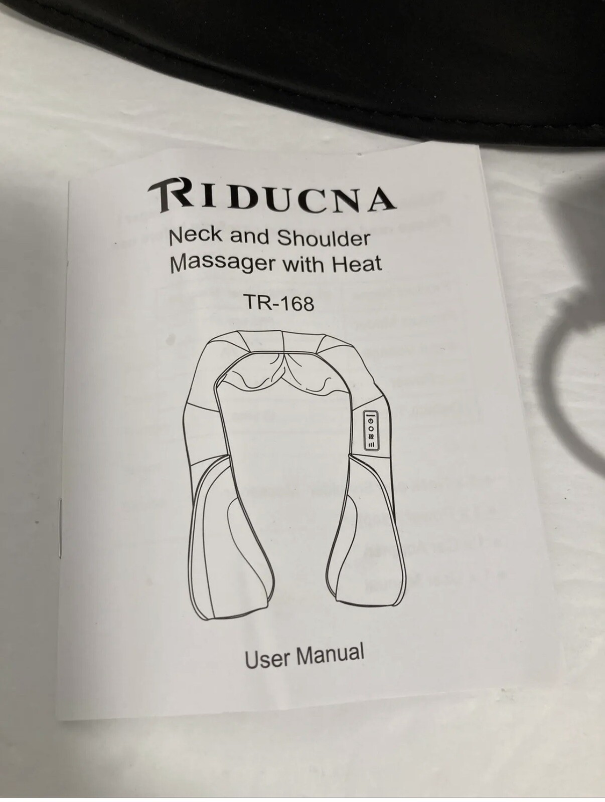 TRIDUCNA TR-168 Shiatsu Neck and Shoulder Massager with Heat